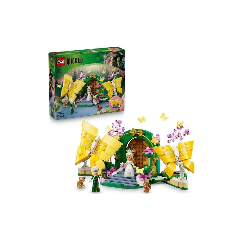 Gioco da costruzione lego wicked 75688 il giorno delle nozze di glinda