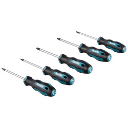Set di cacciaviti makita e-10534 nero/blu 5pz [e-10534]