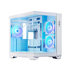 Case chieftec gm-30w-tg-op midi-tower atx bianco