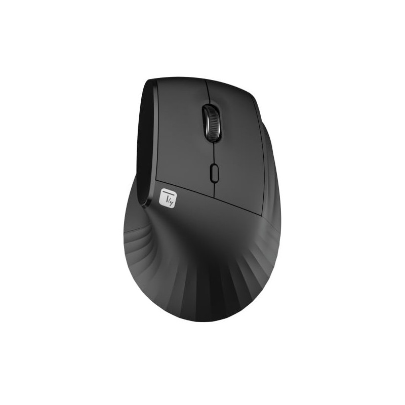 Mouse techly im 1300-vm-rgb ergonomico rgb wireless/usb 2.4g