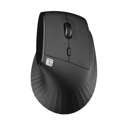 Mouse techly im 1300-vm-rgb ergonomico rgb wireless/usb 2.4g