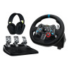 Set per simulatore di corsa logitech g29 + cuffia g435 + pedale alluminio/nero