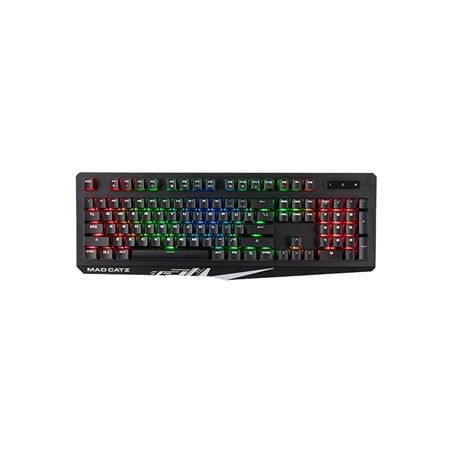 Tastiera mad catz strike 4 wired da gioco meccanica rgb qwerty us