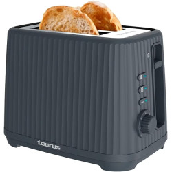Tostapane taurus jonic toast 2 fette 1150w nero [960701000]