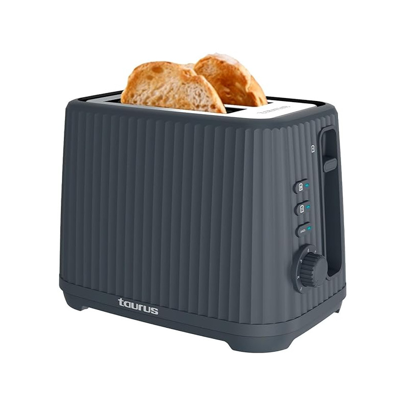 Tostapane taurus jonic toast 2 fette 1150w nero [960701000]