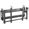 Supporto videowall ica-plb 346vwt da muro con scomparsa antifurto