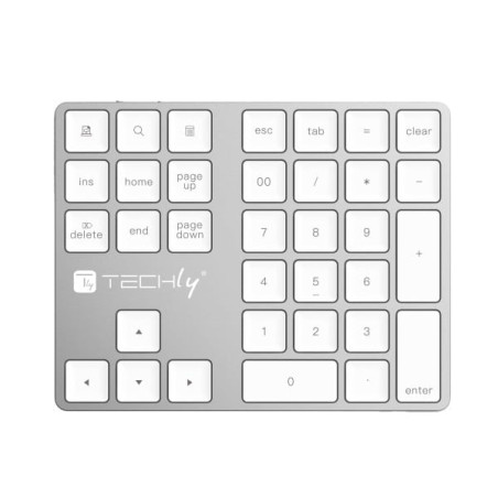 Tastierino techly idata kb-181 numerico wireless bluetooth v3.0