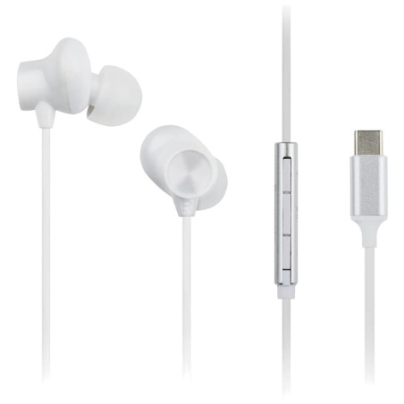 Auricolari panasonic rp-tcm225dew wired con microfono usb-c