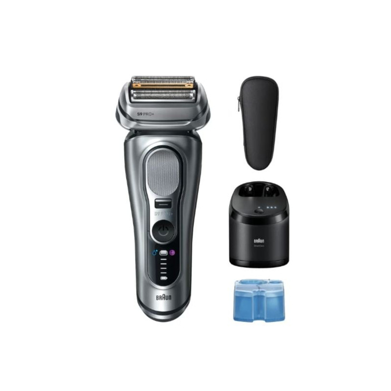 Rasoio elettrico braun series 9 pro+ argento [9667cc]