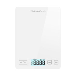 Bilancia cucina melchioni smarty 5kg/1gr lcd bianco [118210028]