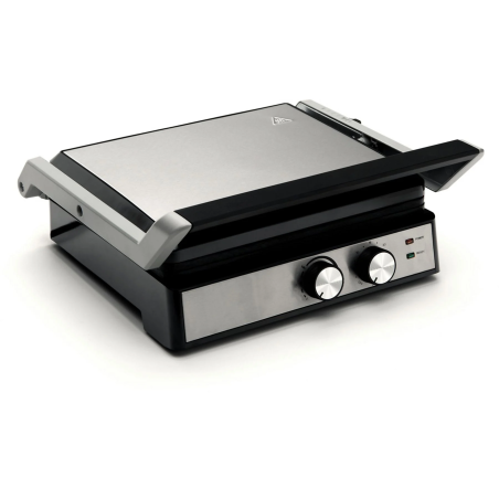 Bistecchiera telefunken m08359 2000w vassoio raccogli grassi grigio/nero