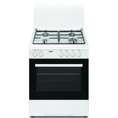Cucina a gas sekom scfs66e4gtl piano cottura a gas 4 fuochi classe