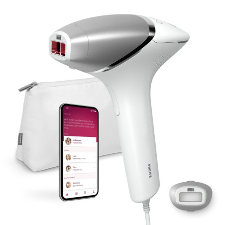 Epilatore philips lumea ipl 8000 serie bri940/00 bianco [bri940]