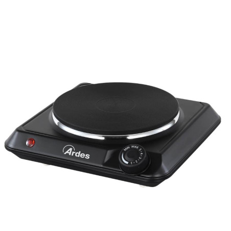 Fornello elettrico ardes arfoel04 1500w 1 piastra nero [arfoel04]
