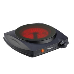 Fornello elettrico ardes arfoce01 1250w 1 piastra nero [arfoce01]