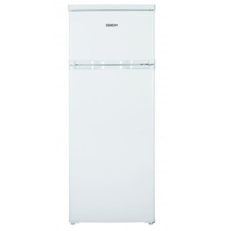 Frigorifero sekom shdp28nsm1we1 retro combinato 206l classe e bianco