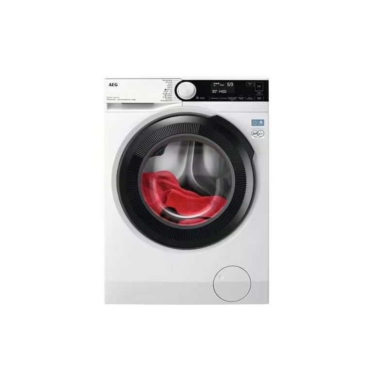 Lavatrice aeg lr7fd104v carica dall'alto 63cm 10kg 1400rpm classe