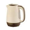 Bollitore elettrico maestro mr042 1.7l 2200w beige/marrone [mr-042-beige]