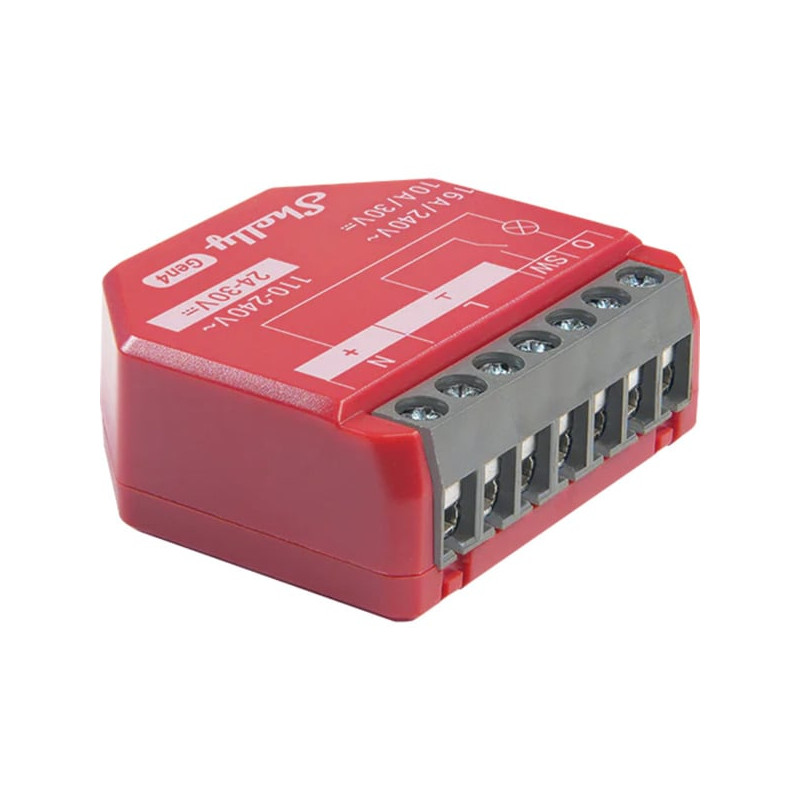 Rele' shelly 1pm gen4 smart switch rosso [3800238070717]