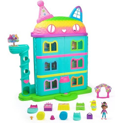 Set da gioco spin master gabi's cat house casa arcobaleno con