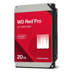 Hard disk 3.5 20tb western digital red pro serial ata iii [wd202kfgx]