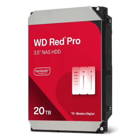 Hard disk 3.5 20tb western digital red pro serial ata iii [wd202kfgx]