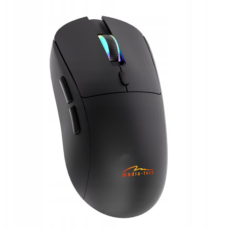 Mouse mediatech mt1124 wireless ottico 3200dpi nero [mt1124]