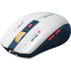 Mouse defender dila mm-282 gaming wireless ottico 1800dpi bianco/blu