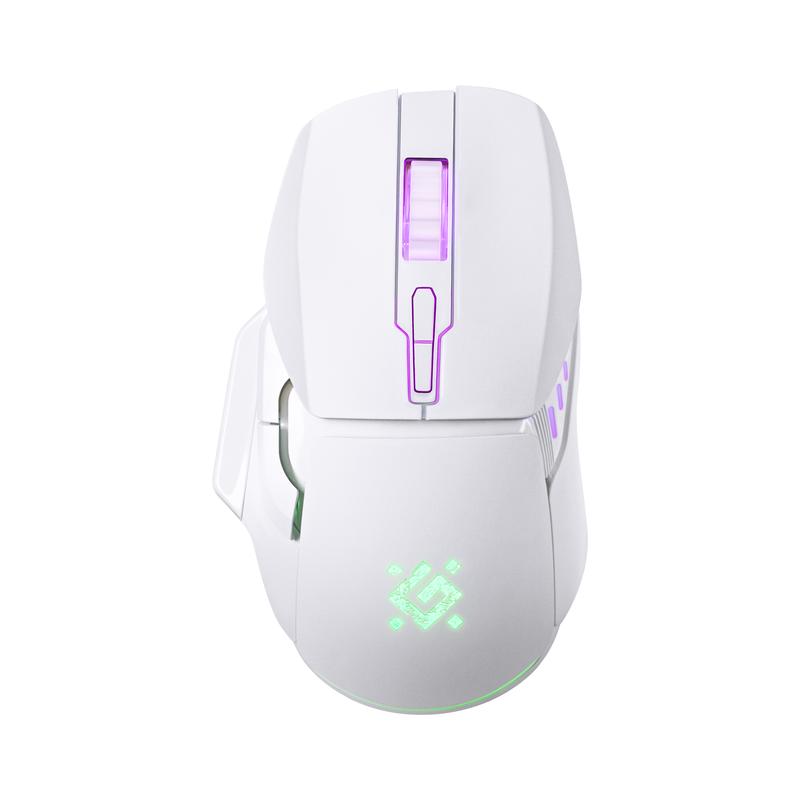 Mouse defender stix gm-009 gaming wireless ottico 3200dpi bianco