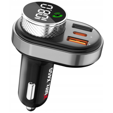 Trasmettitore per auto xblitz x450 fm/ape/flac/mp3/wav/wma nero [x450]