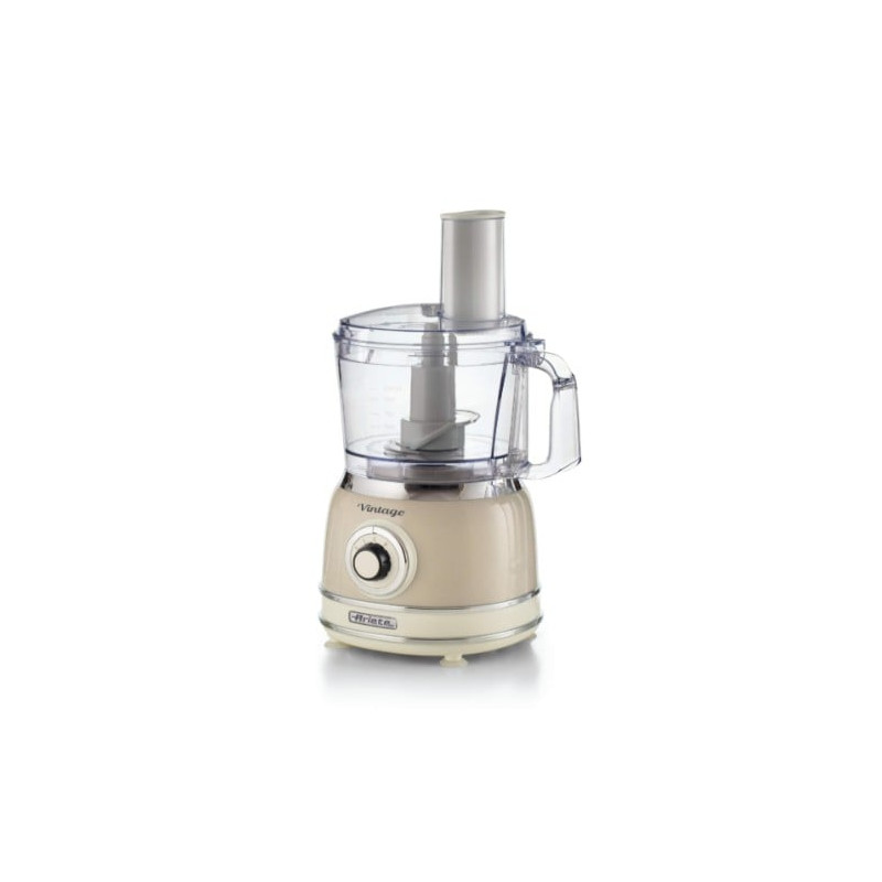 Robot da cucina ariete 1781 vintage 1000w 1.2l 2vel+pulse beige [1781beige]