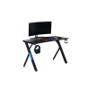 Scrivania da gaming nacon pcgd-rgb nero [pcgdrgb]