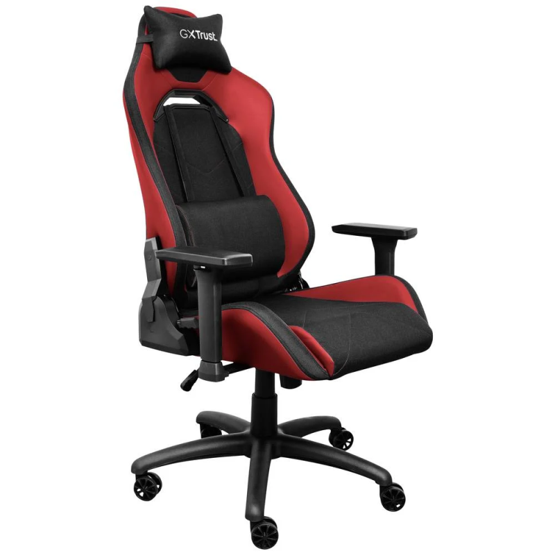 Sedia da gaming trust gxt 714 ruya 150kg nero/rosso [25064]