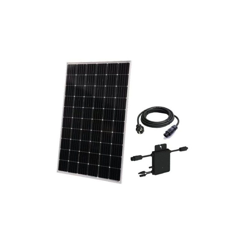 Pannello solare technaxx tx-212 da balcone 230v 325w nero [5021]