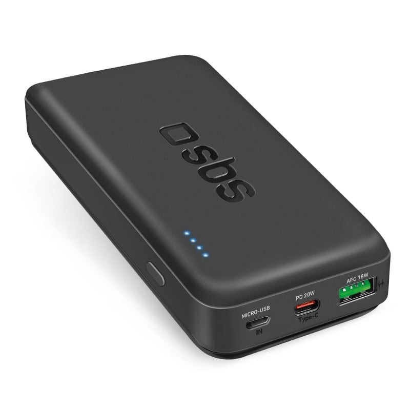 Baterria portatile sbs powerbank 20000mah nero [ttbb20000pd20k]