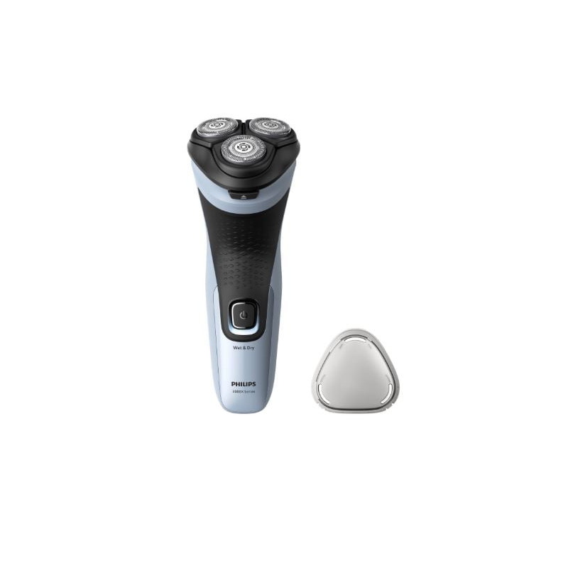 Rasoio elettrico philips shaver 3000x serie x3003/00 nero/blu [x3003]