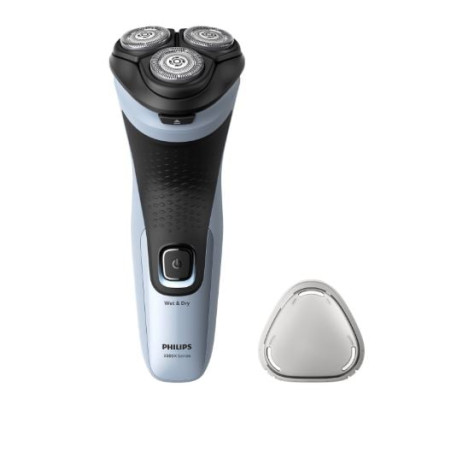 Rasoio elettrico philips shaver 3000x serie x3003/00 nero/blu [x3003]