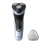 Rasoio elettrico philips shaver 3000x serie x3003/00 nero/blu [x3003]