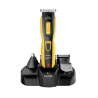 Regolabarba gama gcx623 sport multifunzione cordless 4 testine nero/giallo