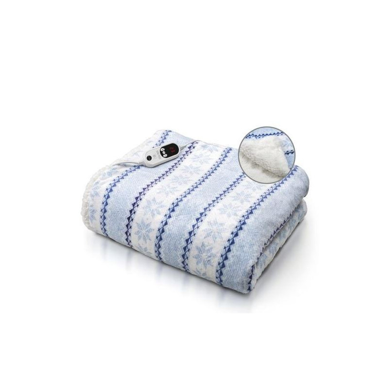 Scaldaletto macom enjoy & relax 943 160w blu/bianco [943]