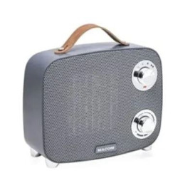 Termoventilatore macom 1500w grigio [942]