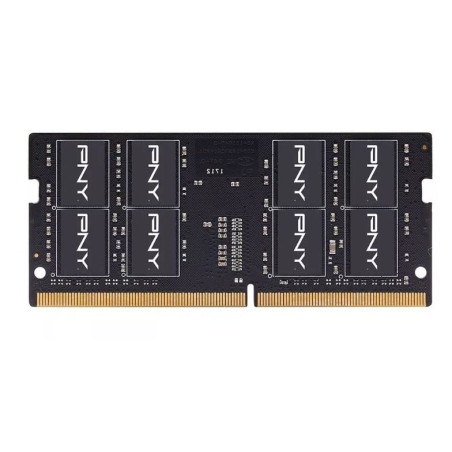 Ram sodimm ddr4 8gb pny 3200mhz cl22 1.2v nero [sbpny4g083200sb]