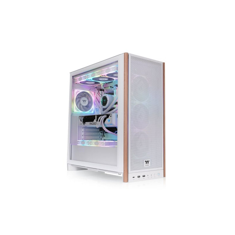 Case thermaltake s370 ws vetro temperato midi-tower atx bianco