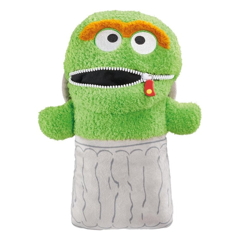 Peluche schmidt sesame street worry eater oscar 29cm verde [42558]