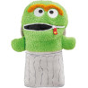 Peluche schmidt sesame street worry eater oscar 29cm verde [42558]