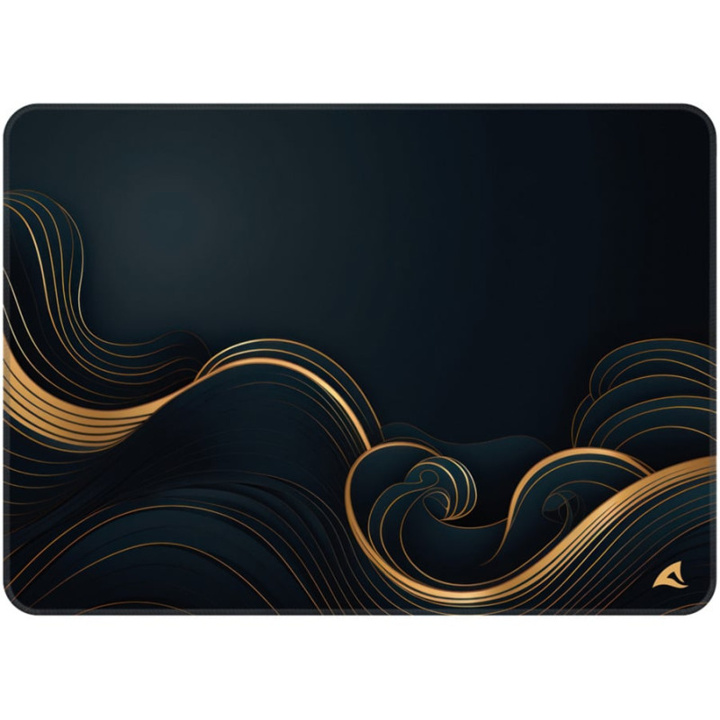 Mousepad sharkoon skiller sgp35 d2 da gioco l 355x255mm nero/oro