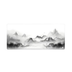 Mousepad sharkoon skiller sgp35 d5 da gioco xxl 900x400mm bianco/grigio