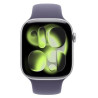 Smartwach apple watch serie 11 46mm argento/viola nebbia [mev94zr/a]