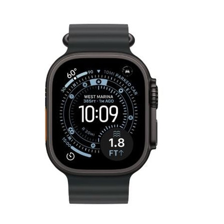 Smartwach apple watch ultra 3 49mm nero/titanio [mf0j4qf/a]