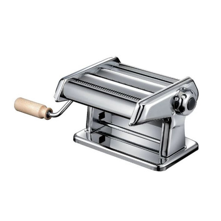 Macchina per pasta imperia ravioli manuale cromato/legno [2190]